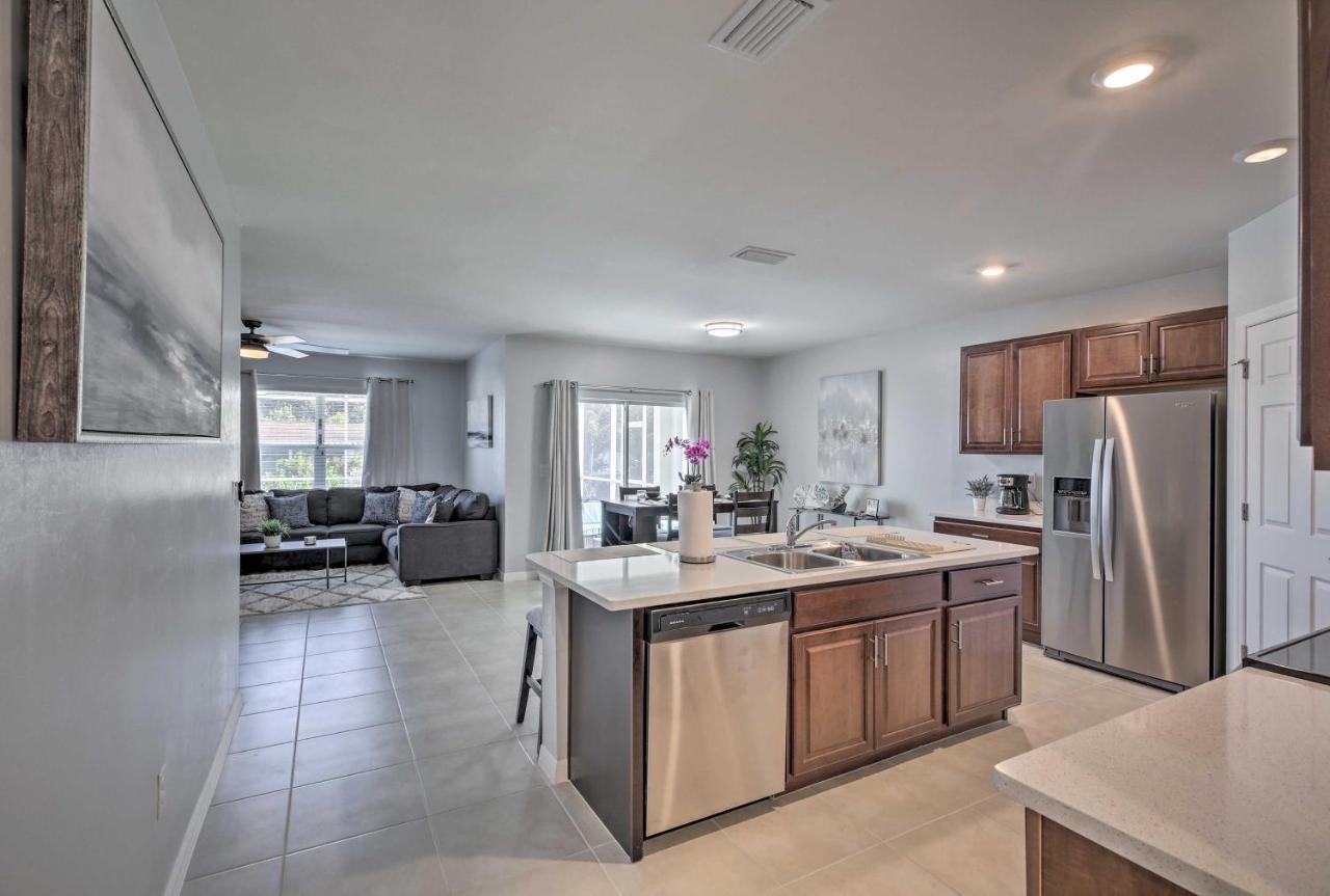 Modern Home With Heated Pool, 3 Mi To Beach Cape Coral Buitenkant foto