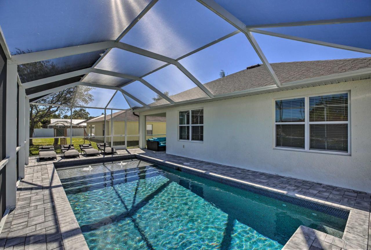 Modern Home With Heated Pool, 3 Mi To Beach Cape Coral Buitenkant foto