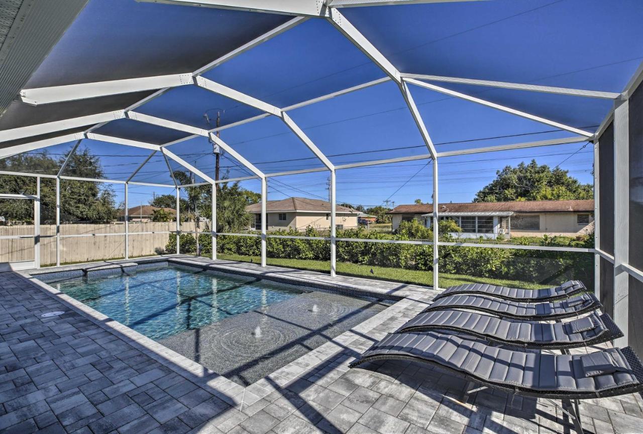 Modern Home With Heated Pool, 3 Mi To Beach Cape Coral Buitenkant foto